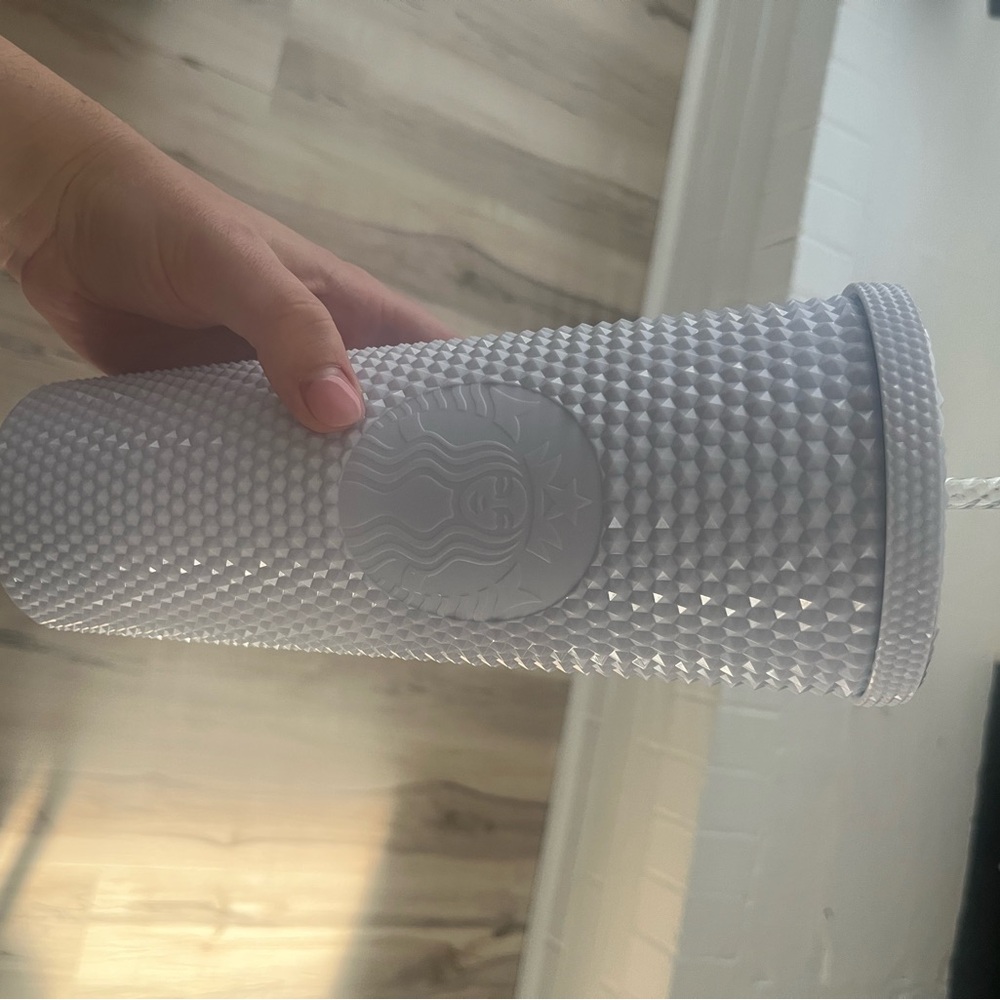 Starbucks White Textured Tumbler